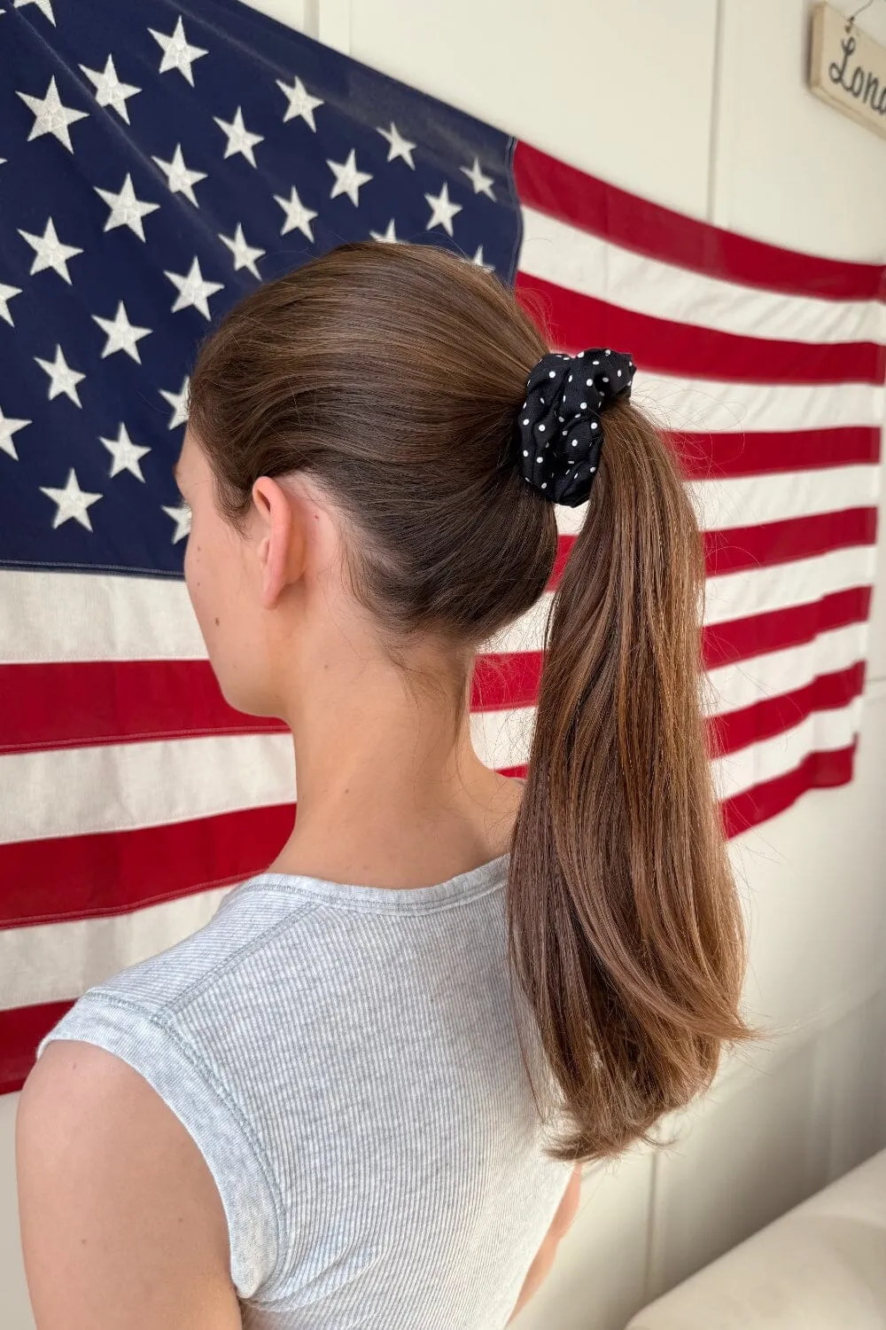 Polka Dots Scrunchie sold by Brandy Melville product image thumbnail 2