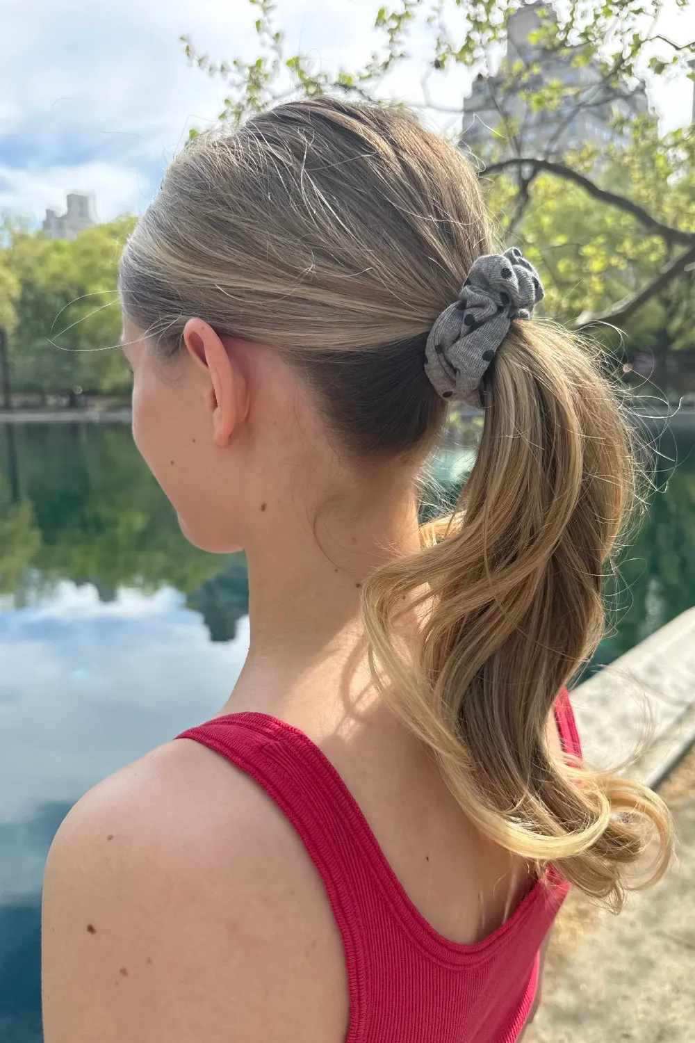 Polka Dot Scrunchie sold by Brandy Melville