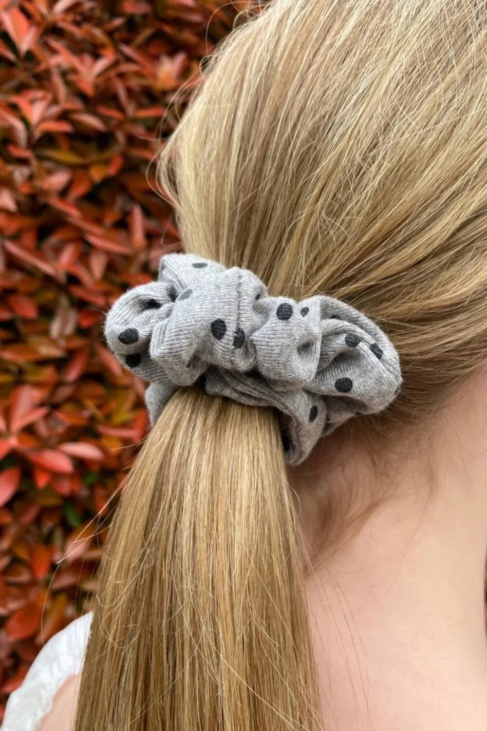 Polka Dots Scrunchie sold by Brandy Melville
