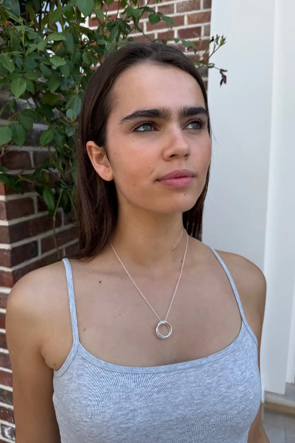 Circle Chain Necklace sold by Brandy Melville product image thumbnail 2