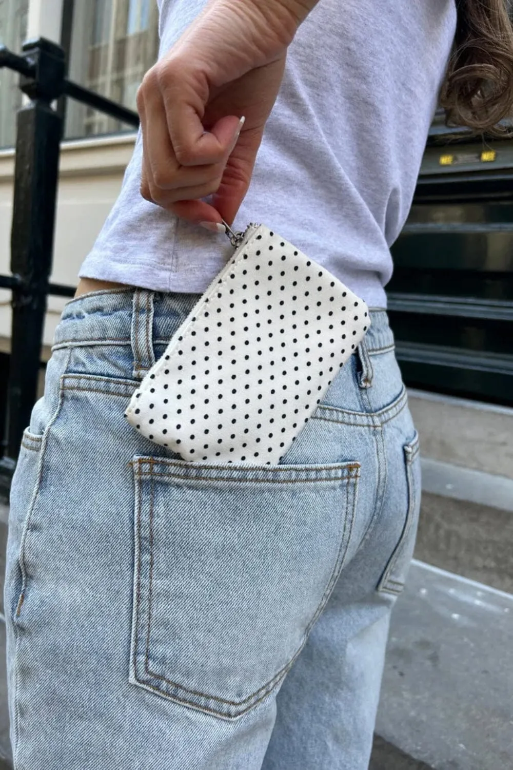 Polka Dots Coin Purse sold by Brandy Melville product image thumbnail 2