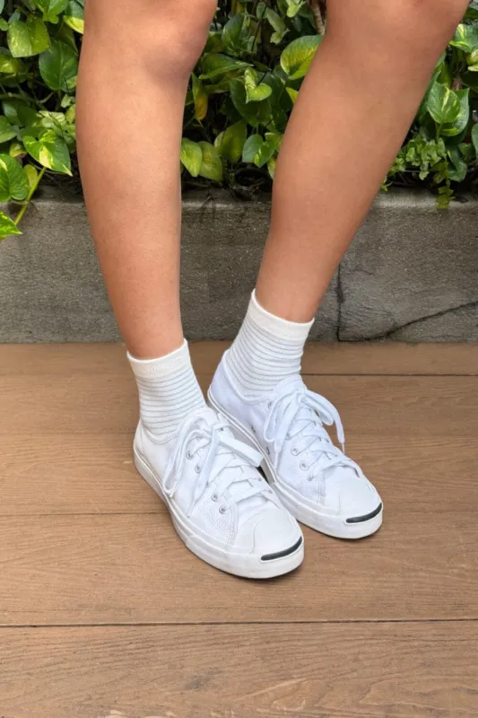 Striped Socks made by Brandy Melville