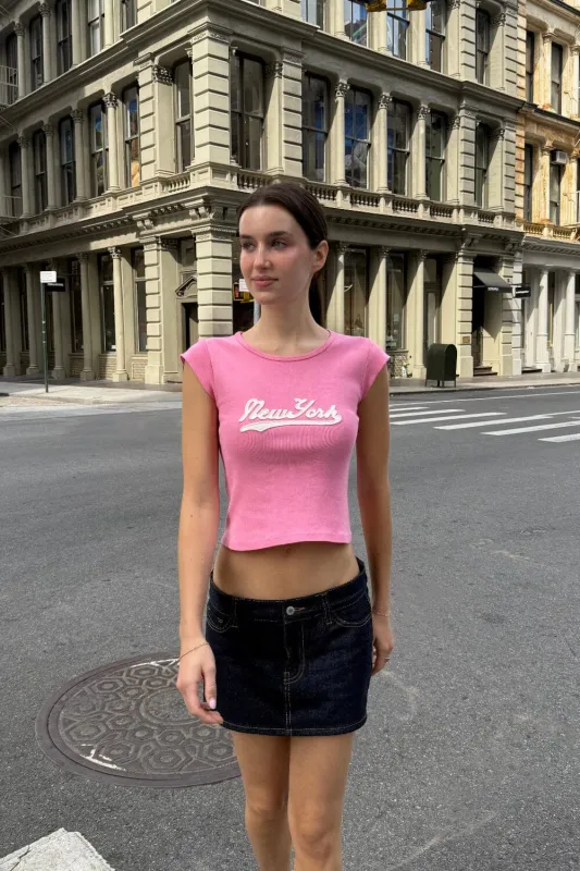 Hailie New York Top made by Brandy Melville