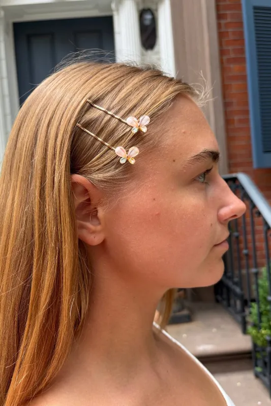 Butterfly Hair Clips made by Brandy Melville