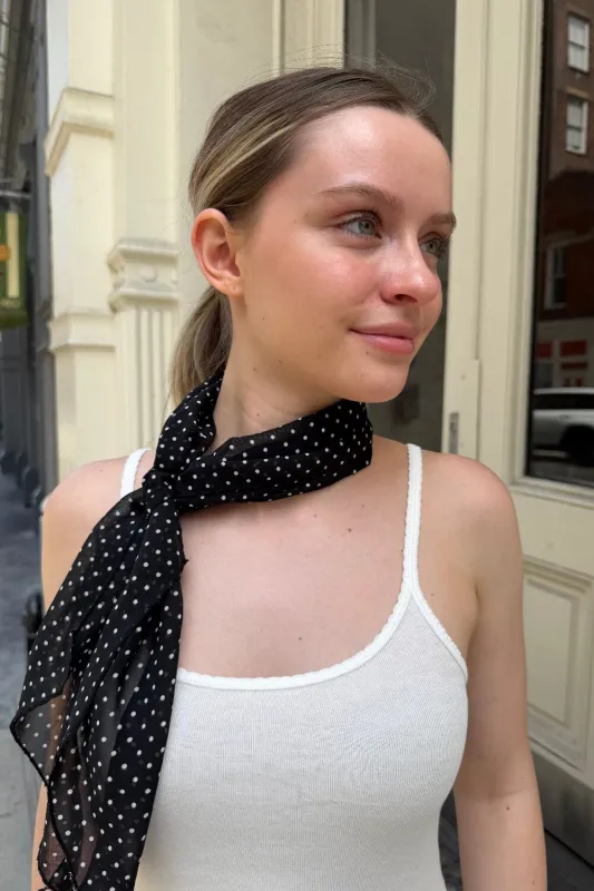 Polka Dot Scarf made by Brandy Melville