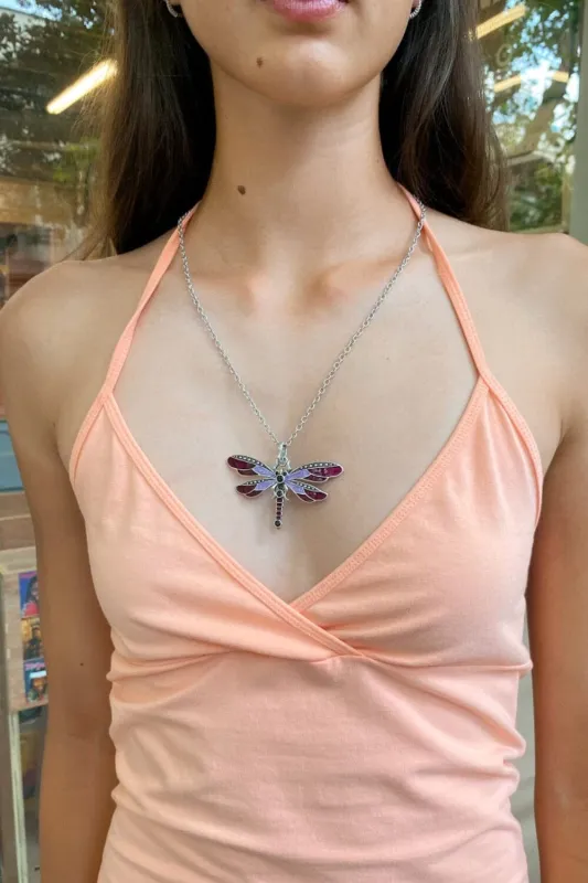 Dragonfly Chain Necklace made by Brandy Melville