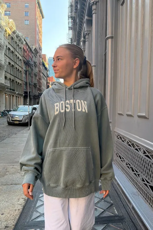 Christy Boston Hoodie made by Brandy Melville