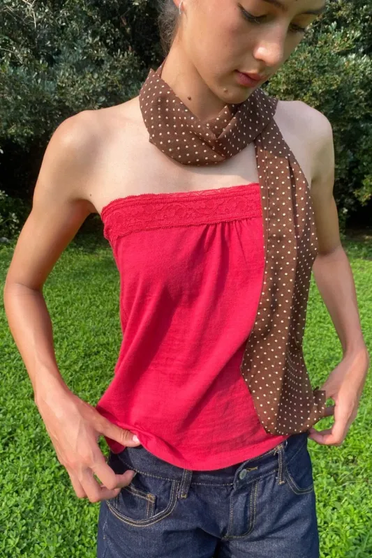 Polka Dots Scarf made by Brandy Melville