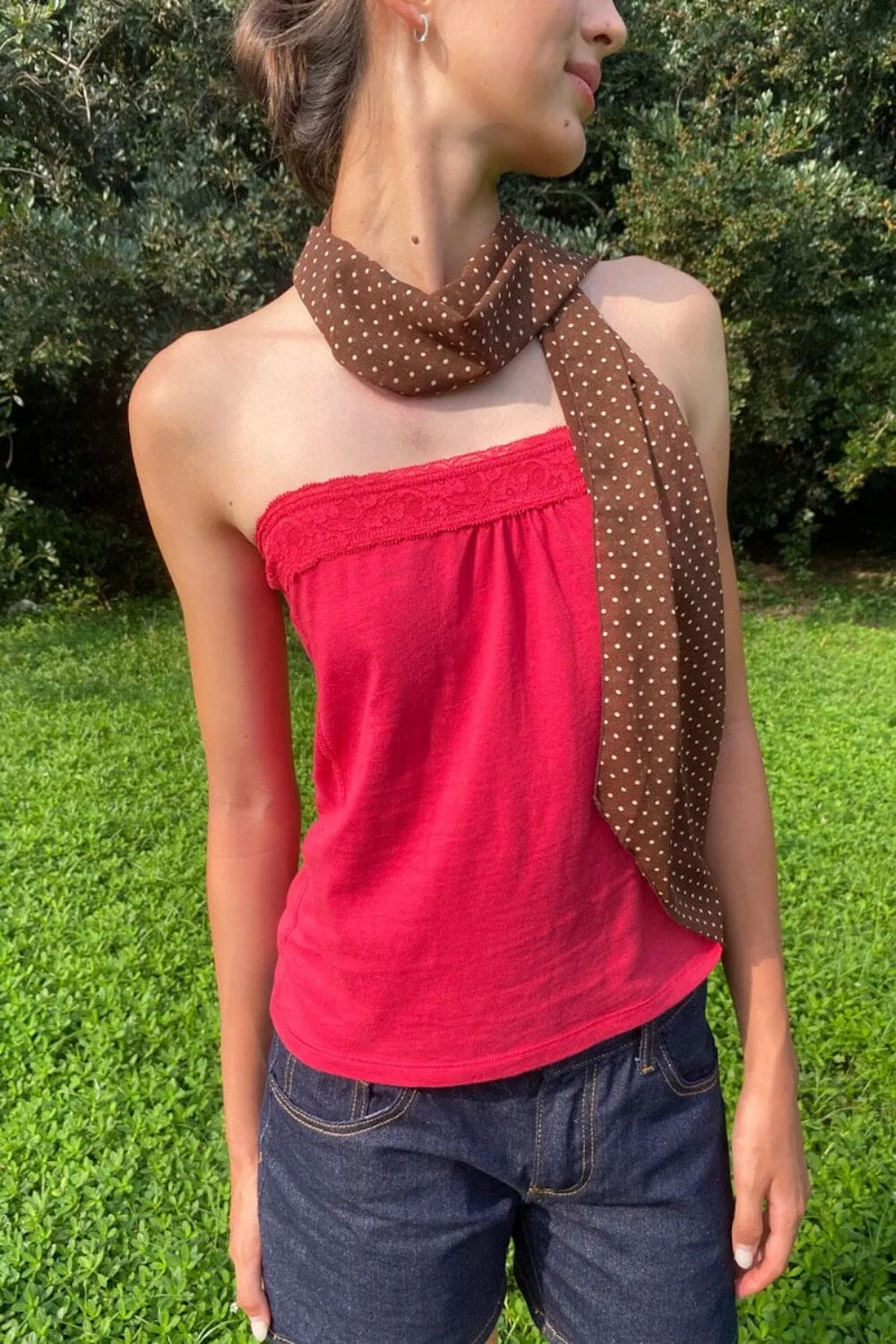 Polka Dots Scarf sold by Brandy Melville product image thumbnail 2