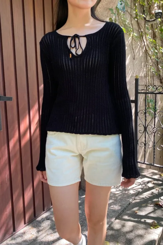 Monica Knit Top made by Brandy Melville