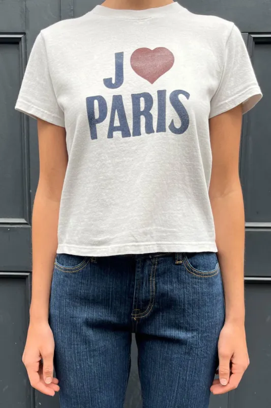 Chloe J'aime Paris Top sold by Brandy Melville