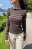 Leah Striped Top sold by Brandy Melville