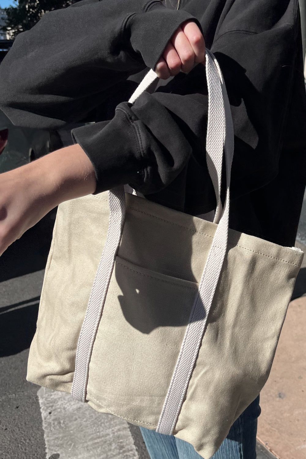 Small Canvas Tote Bag sold by Brandy Melville product image thumbnail 2