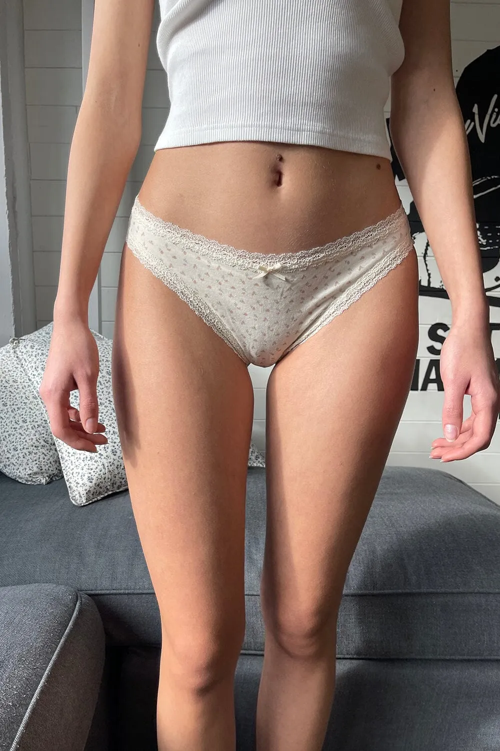 Floral Underwear sold by Brandy Melville product image thumbnail 3