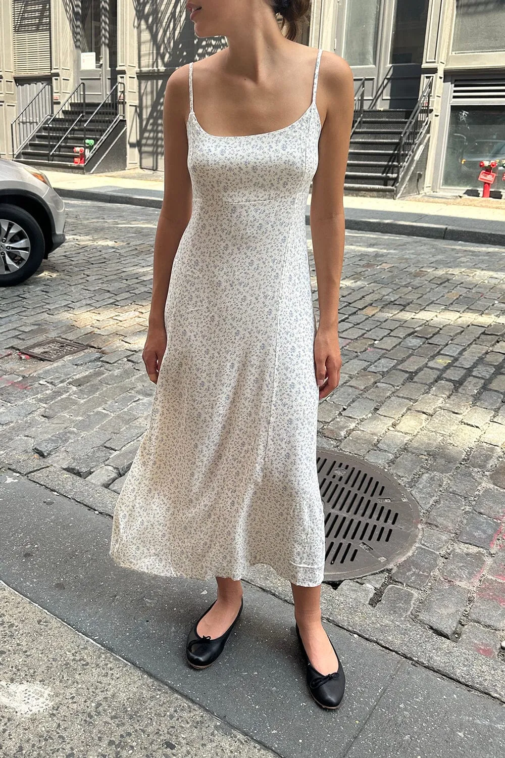 Colleen Floral Slip Dress sold by Brandy Melville product image thumbnail 4