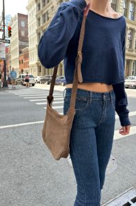 Leather Shoulder Bag sold by Brandy Melville