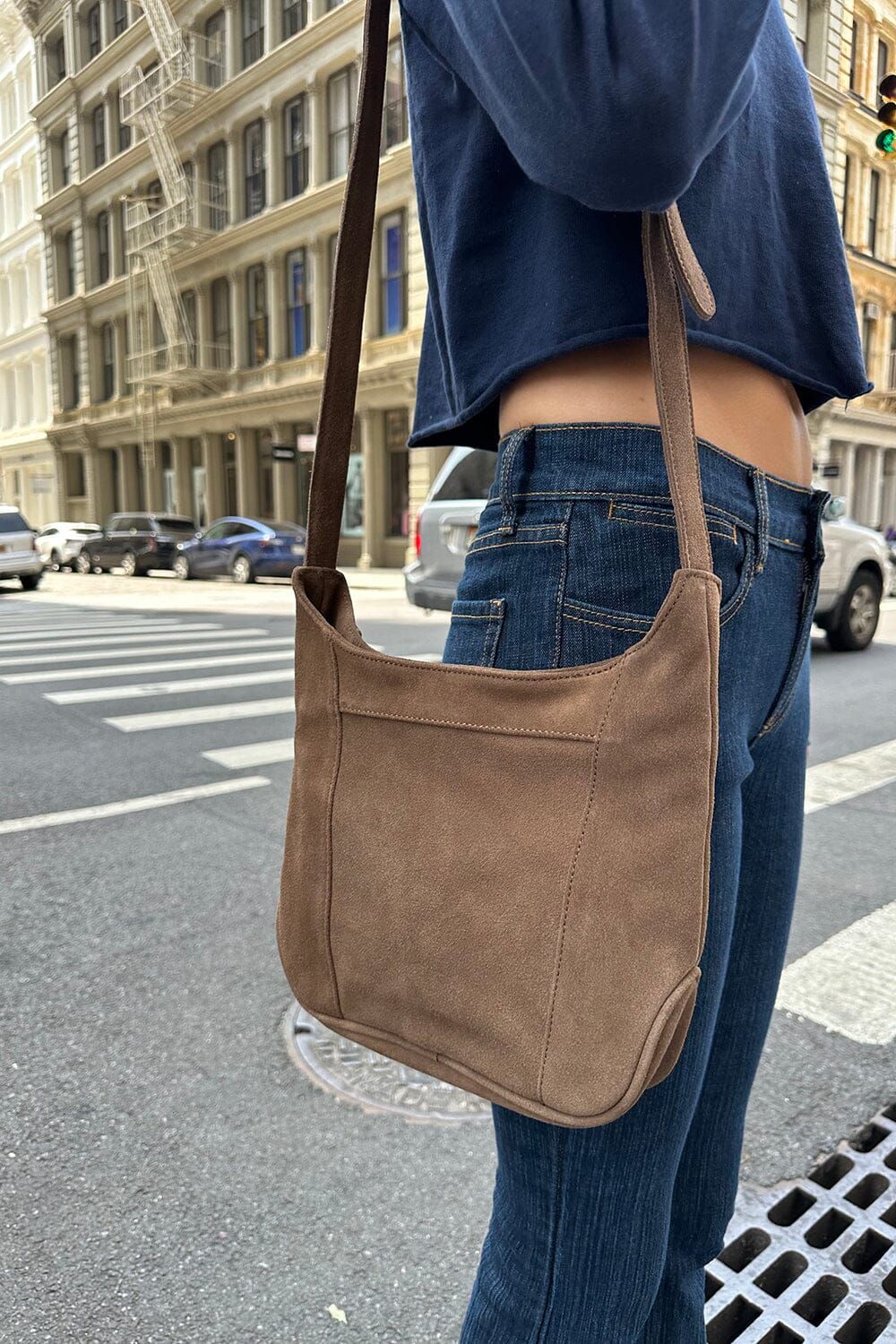 Leather Shoulder Bag sold by Brandy Melville product image thumbnail 2