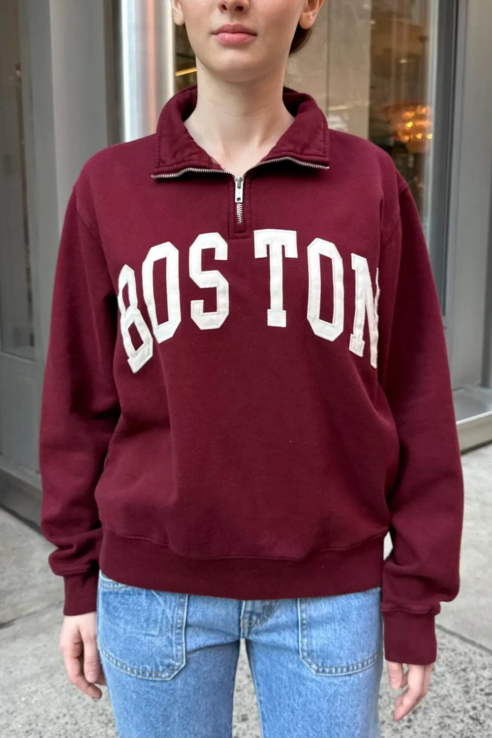 Brandy Melville Misty Boston Sweatshirt Parallel