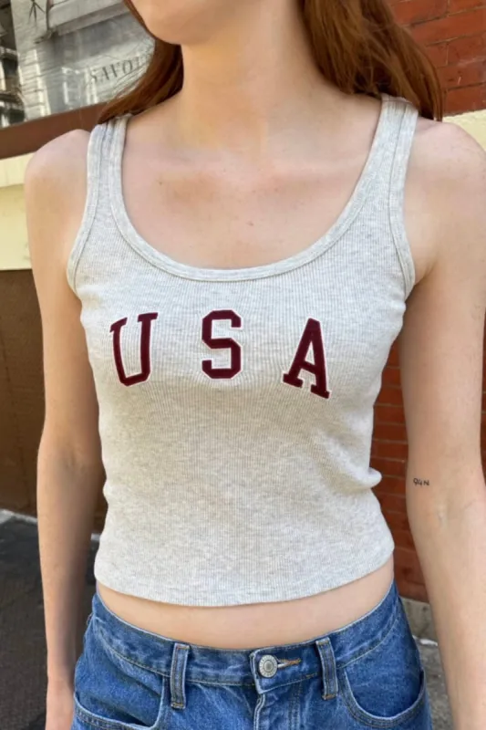 Beyonca USA Tank sold by Brandy Melville