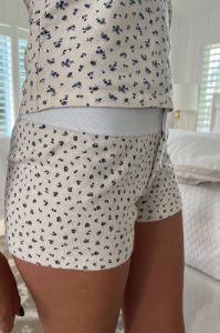 Boyshort Floral Underwear sold by Brandy Melville