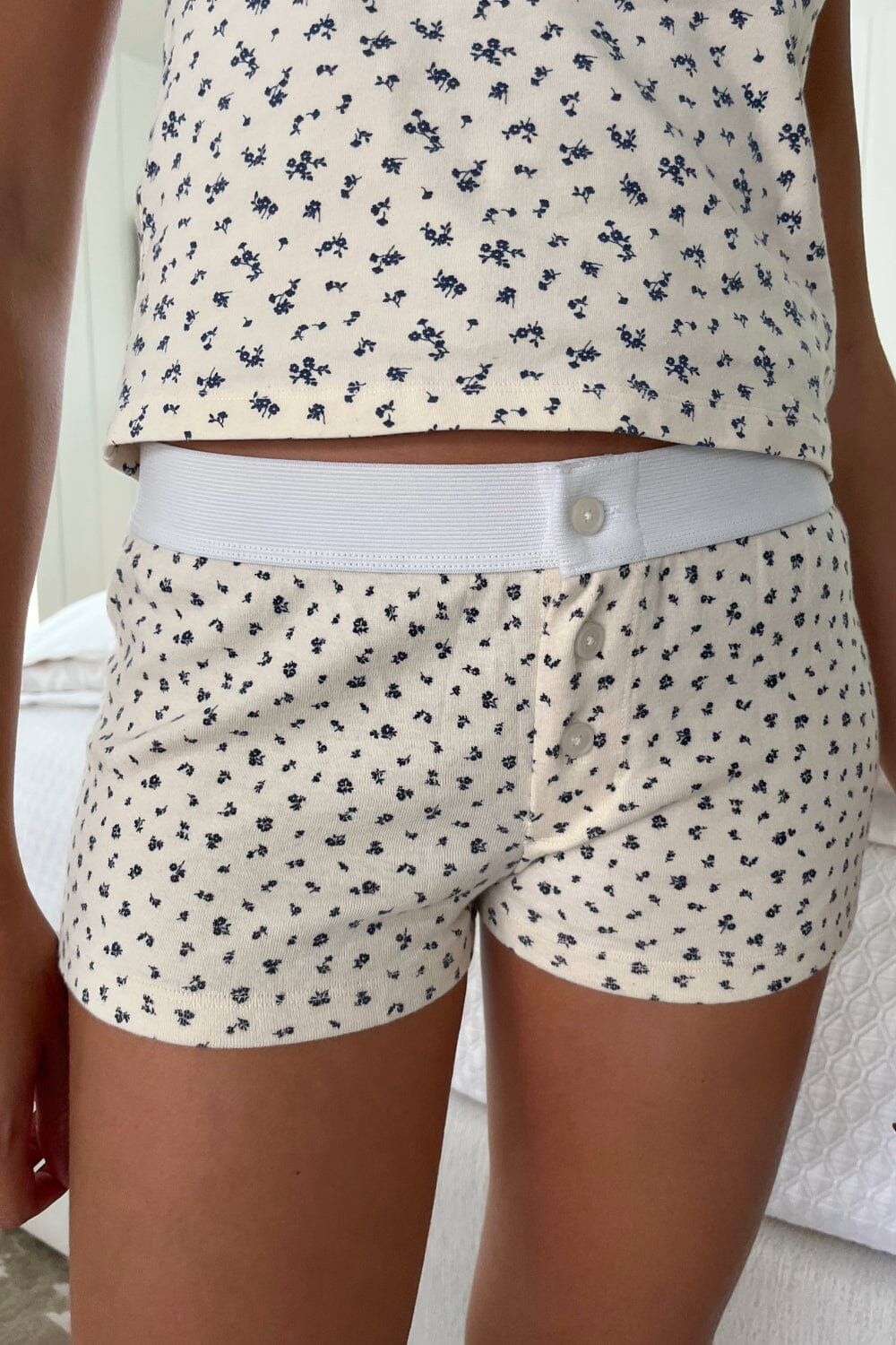 Boyshort Floral Underwear sold by Brandy Melville product image thumbnail 4