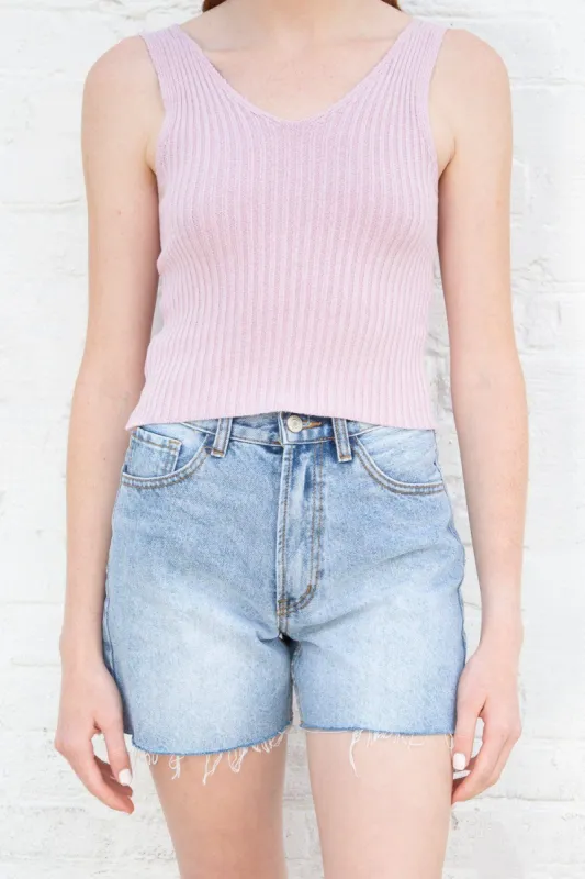Rina Cotton Blend Tank sold by Brandy Melville