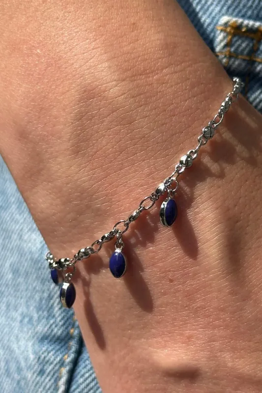 Blue Charm Bracelet sold by Brandy Melville