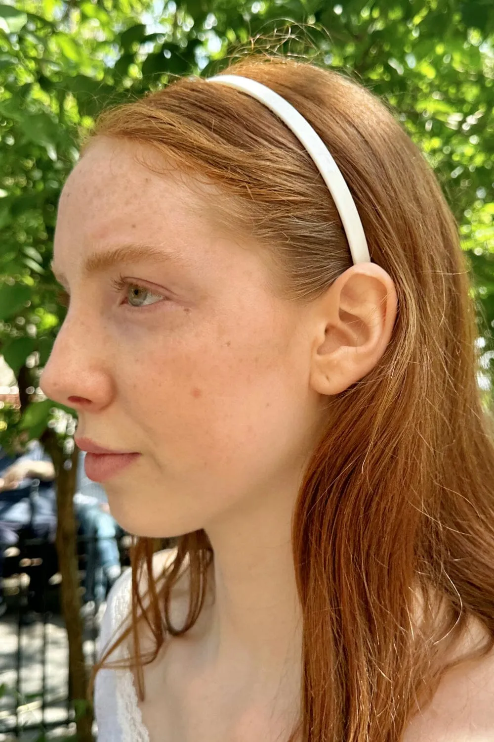 White Headband sold by Brandy Melville