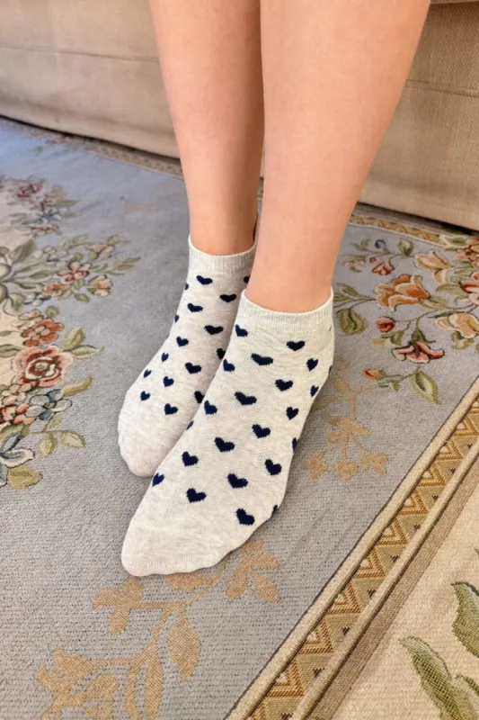 Heart Socks sold by Brandy Melville