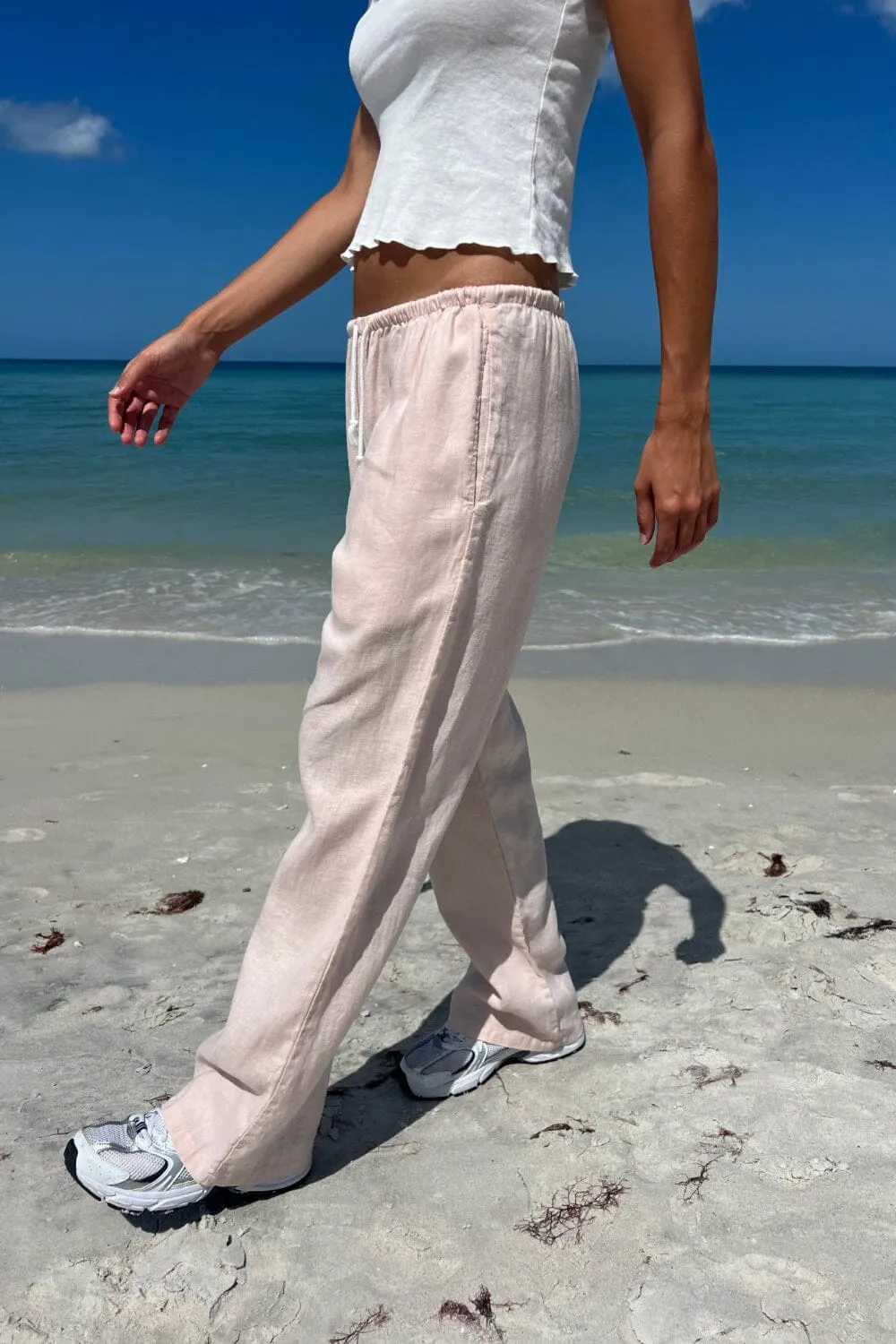 Anastasia Linen Pants sold by Brandy Melville product image thumbnail 2