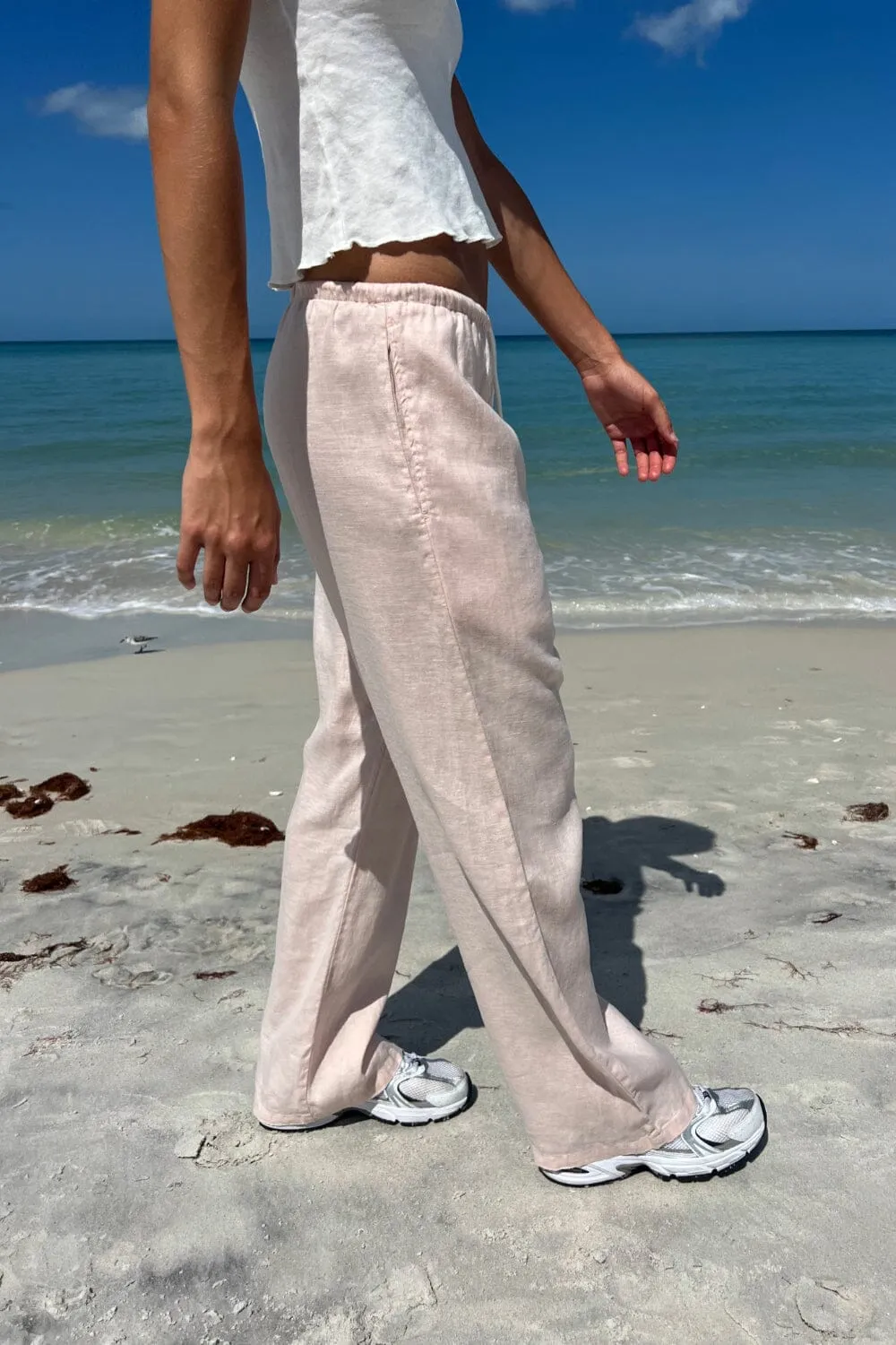 Anastasia Linen Pants sold by Brandy Melville product image thumbnail 3