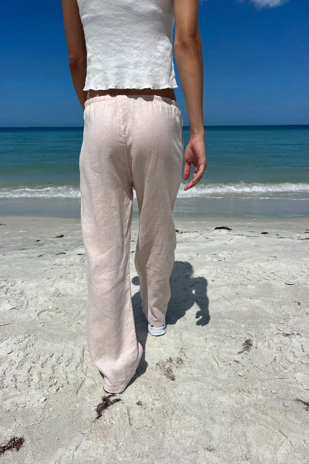 Anastasia Linen Pants sold by Brandy Melville product image thumbnail 4