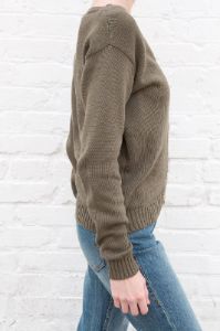 Billie Long Cotton Sweater sold by Brandy Melville