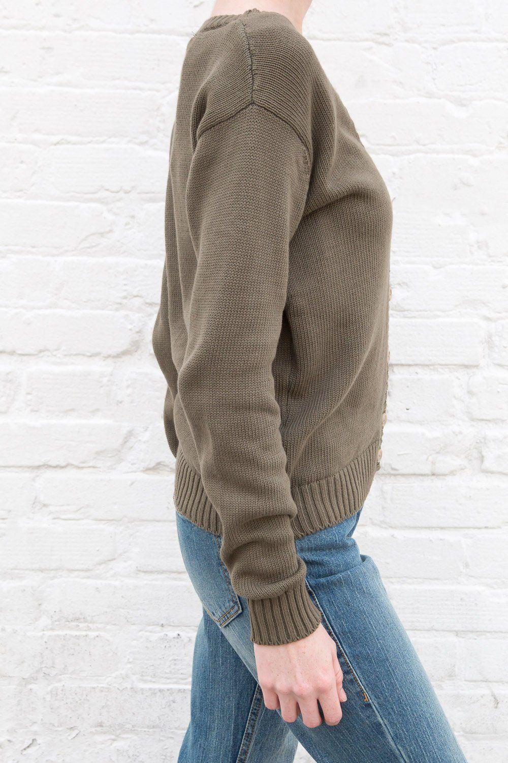 Billie Long Cotton Sweater sold by Brandy Melville product image thumbnail 2