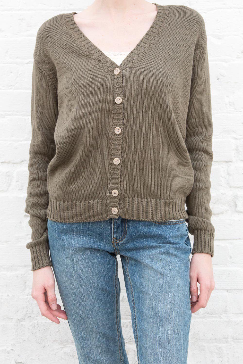 Billie Long Cotton Sweater sold by Brandy Melville