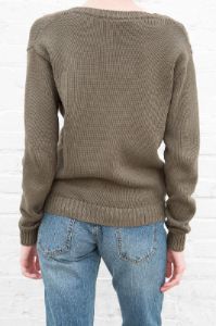 Billie Long Cotton Sweater sold by Brandy Melville