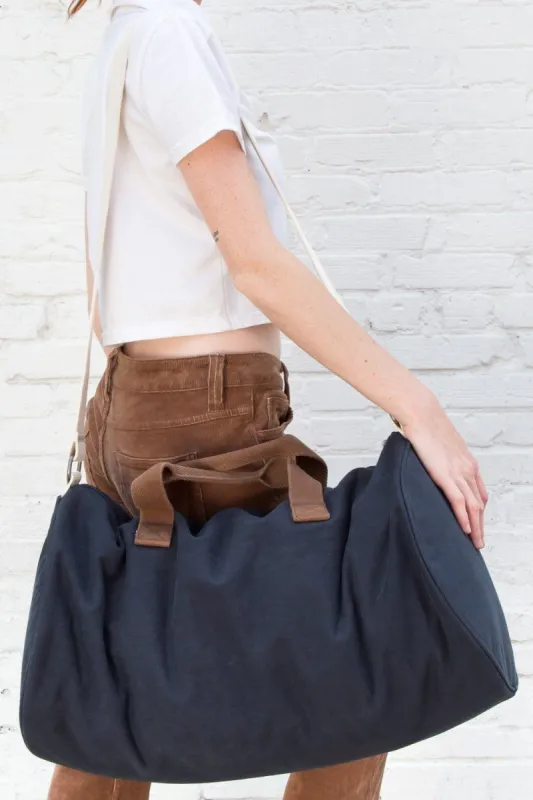 Navy Blue Duffle Bag sold by Brandy Melville