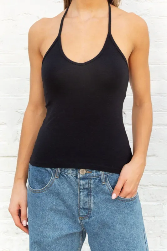 Alexis Tie Halter Top sold by Brandy Melville