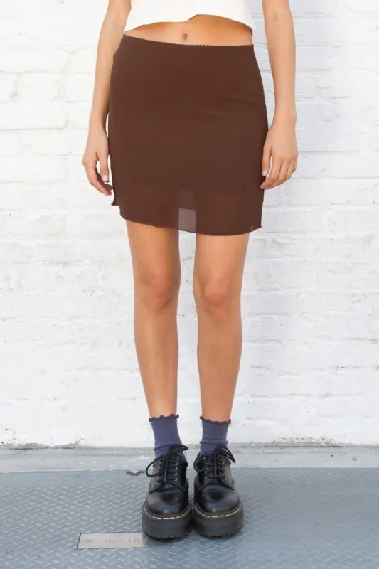 Emilia Skirt sold by Brandy Melville
