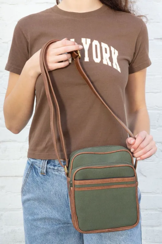 Canvas Satchel sold by Brandy Melville