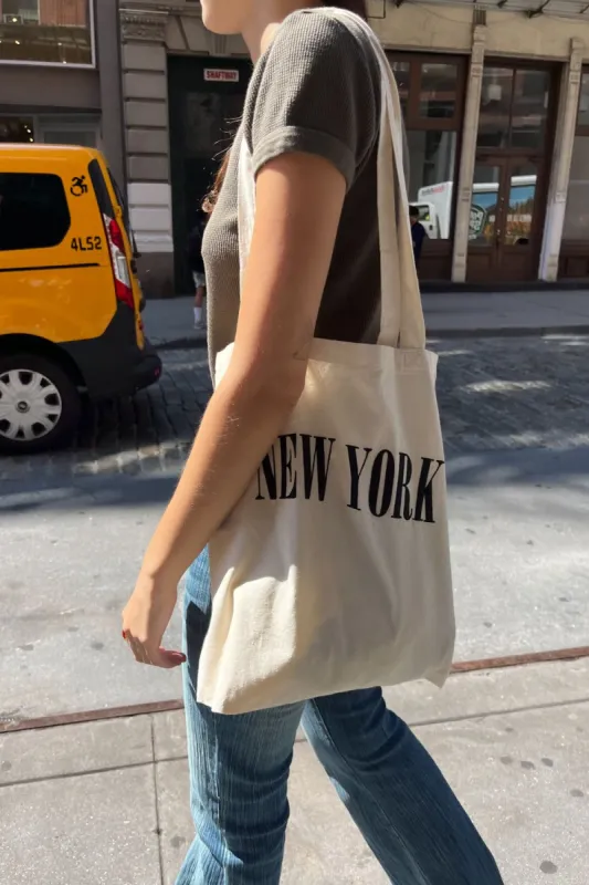 New York Tote Bag sold by Brandy Melville