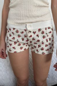 Floral Waffle Boyshort Underwear sold by Brandy Melville