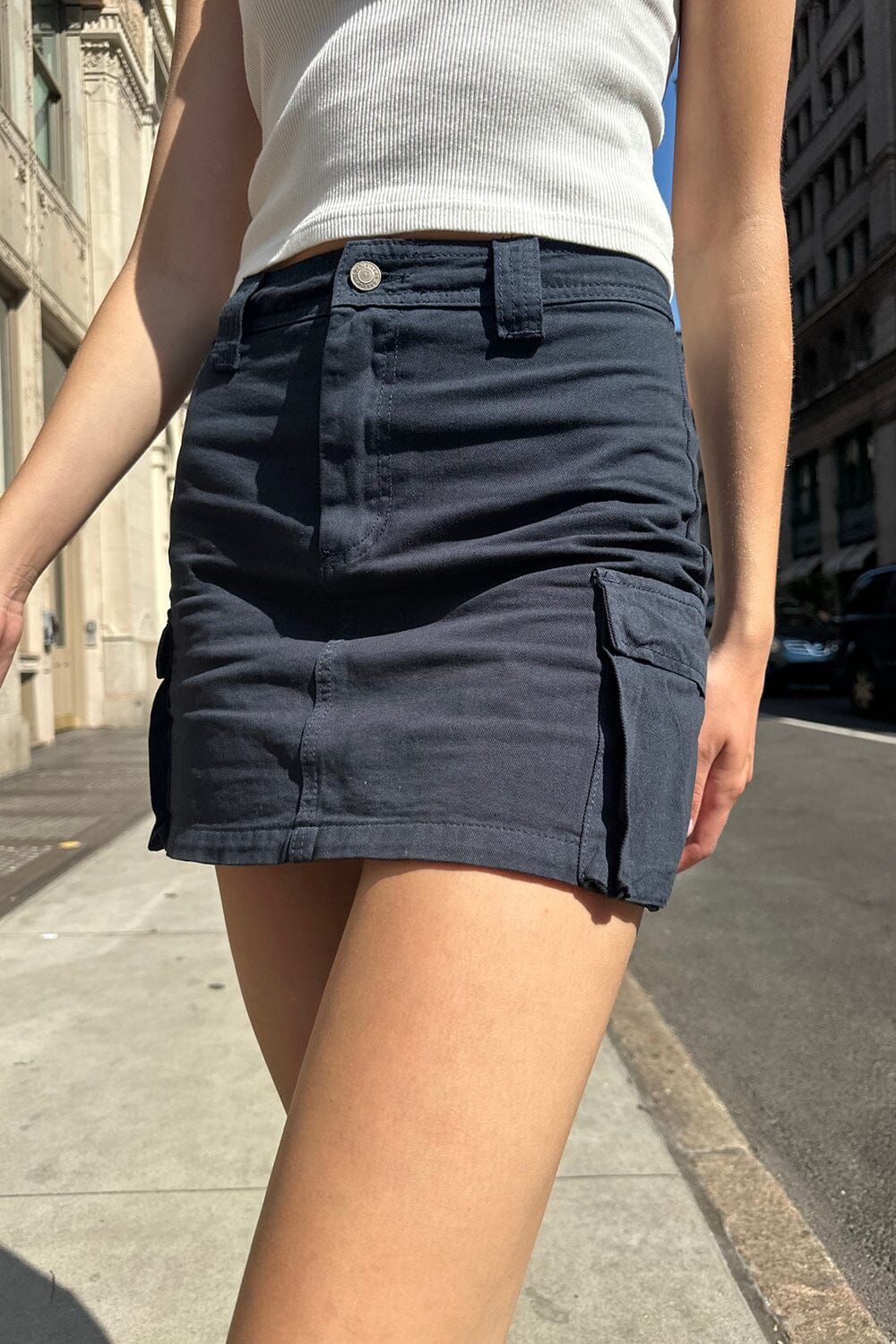 Lyra Cargo Skirt sold by Brandy Melville