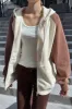 Christy Color Block Hoodie sold by Brandy Melville