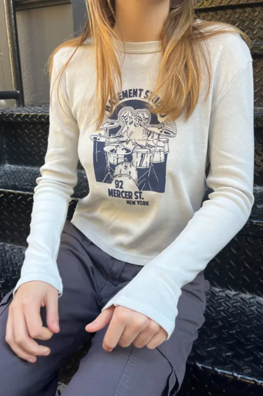 Tori Basement Studio Top sold by Brandy Melville