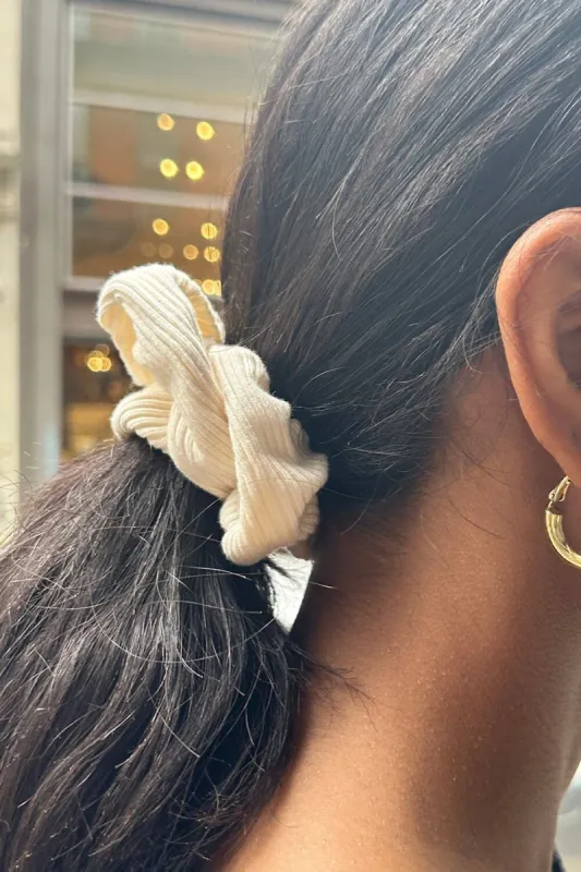 Ribbed Scrunchie sold by Brandy Melville