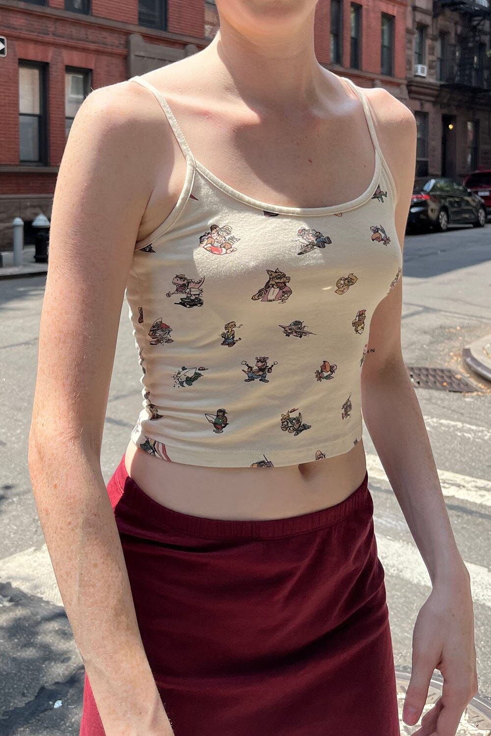 Skylar Chill Since Tank sold by Brandy Melville product image thumbnail 2