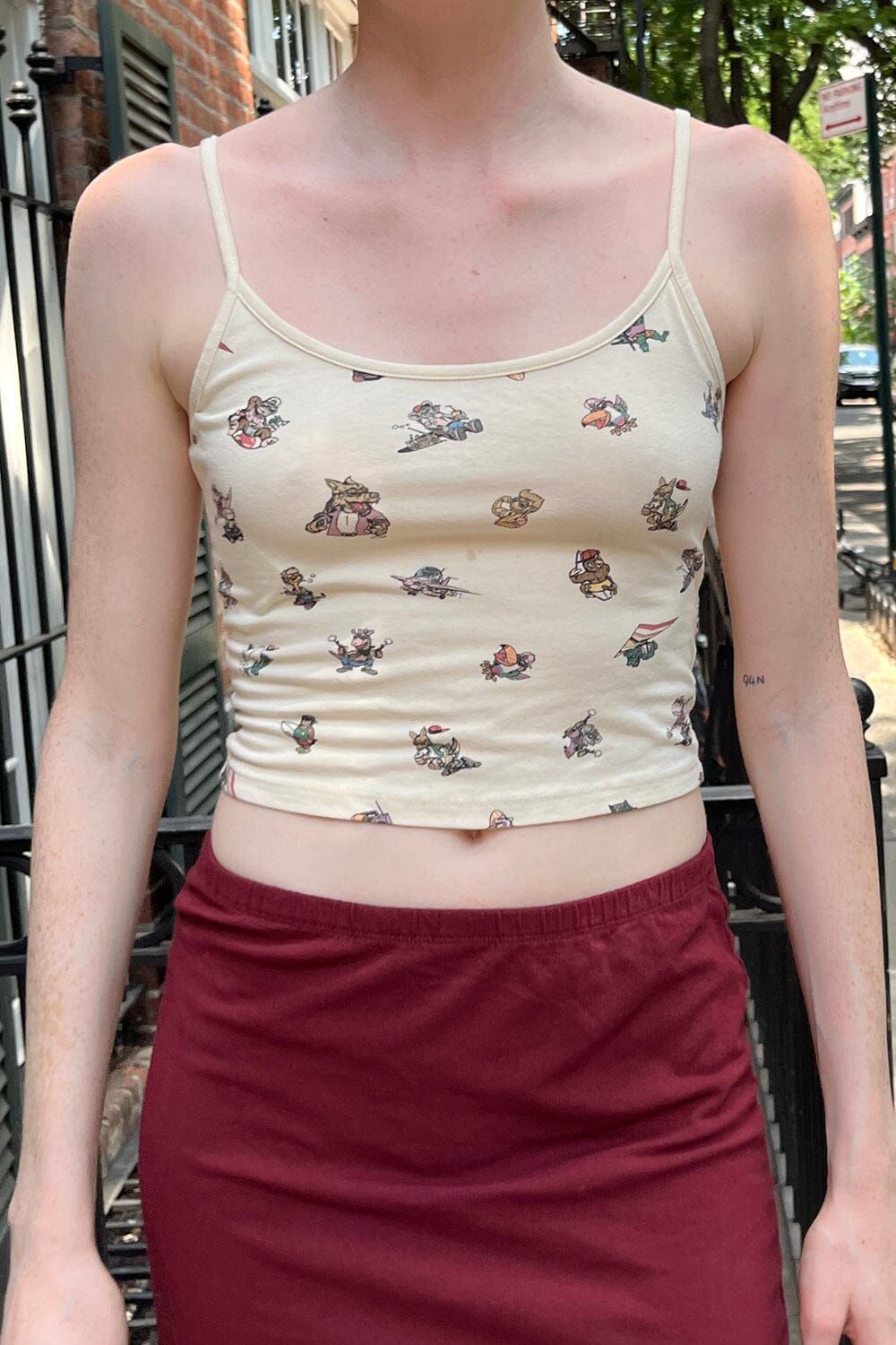 Skylar Chill Since Tank sold by Brandy Melville