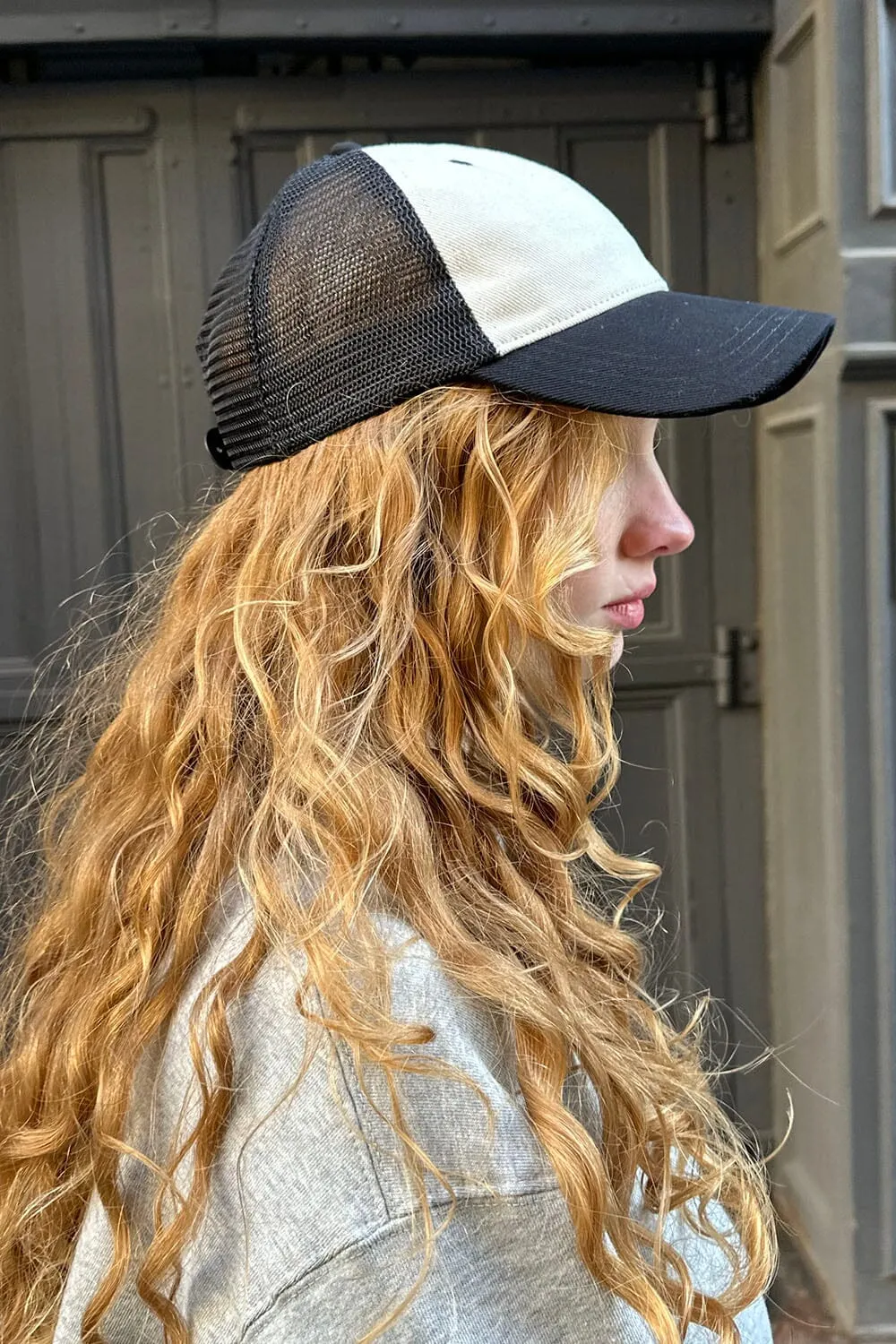Katherine Mesh Cap sold by Brandy Melville