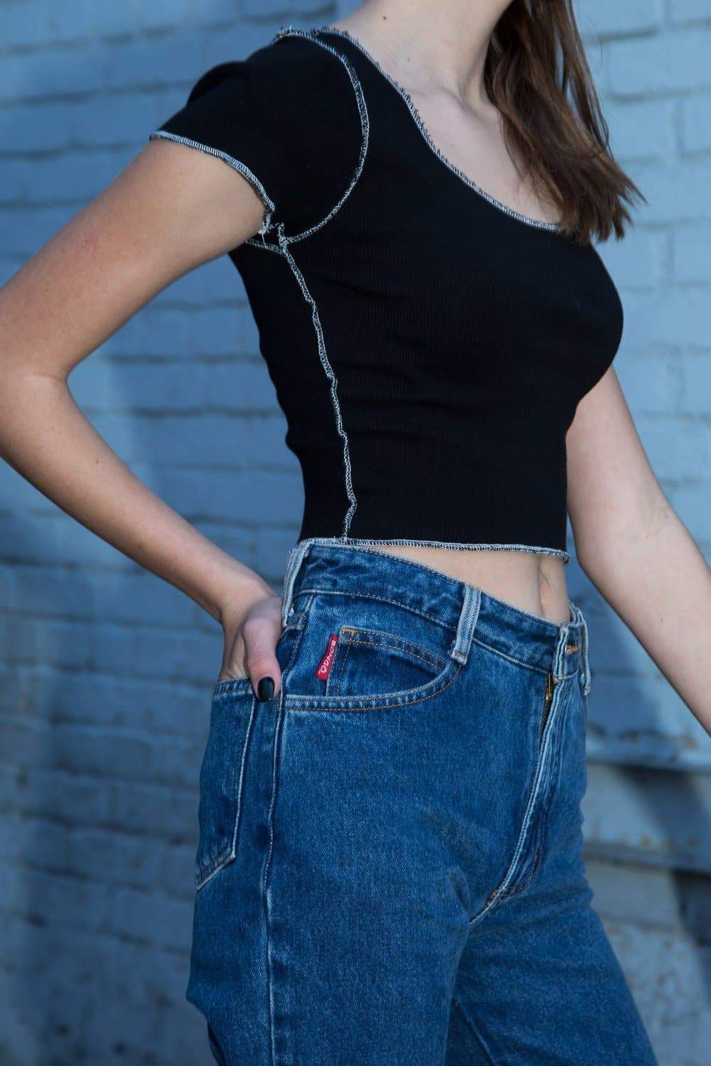 McKenna Short Sleeve Top sold by Brandy Melville product image thumbnail 6